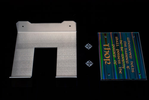 1:1 Thor Hammer Display Wall Mount
