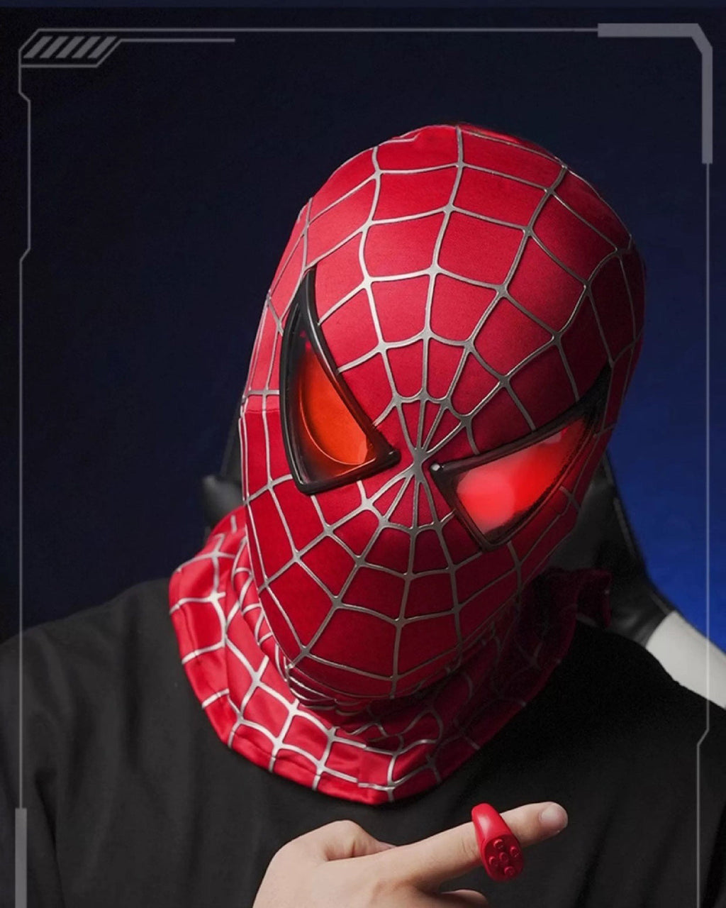 Tobey Maguire Spiderman Mask Moving Eyes