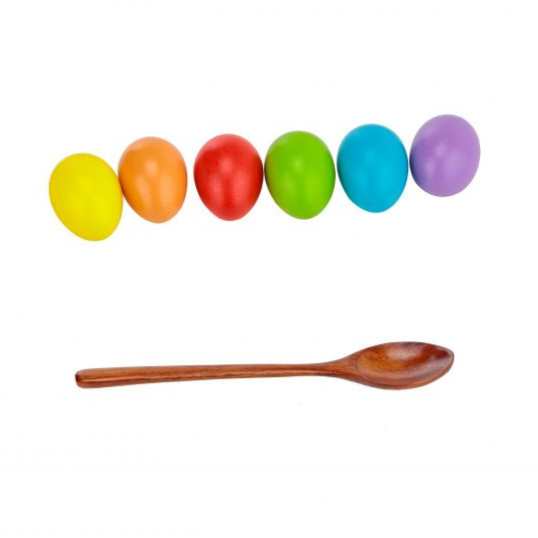 Egg Spoon and Hacky Sack Races Kit Game
