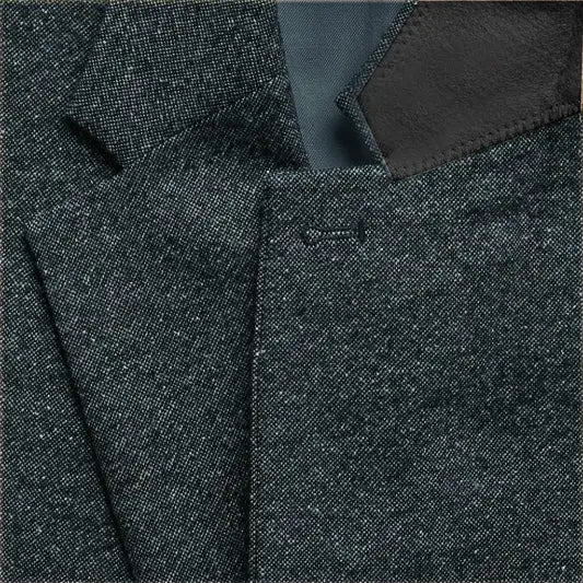 Sweetearing Tweed Suit Men's Vintage Classic Wedding Tuxedos