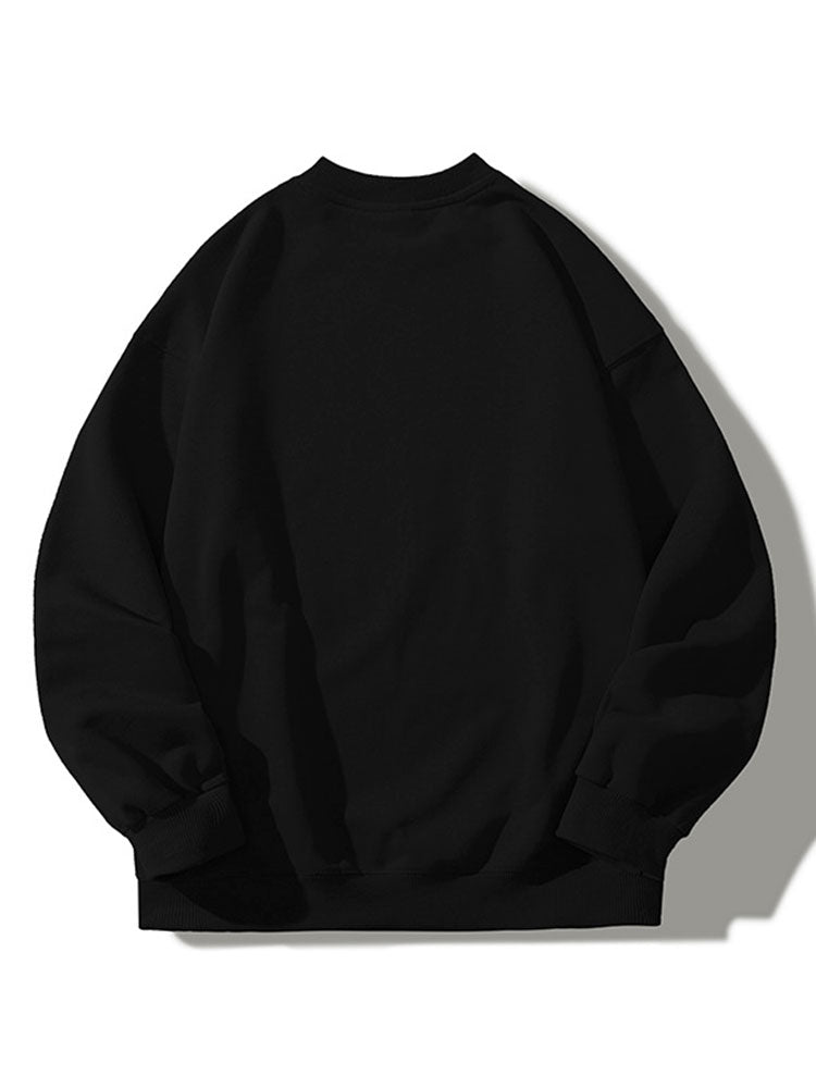 New York Varsity Print Relaxed Sweatshirt