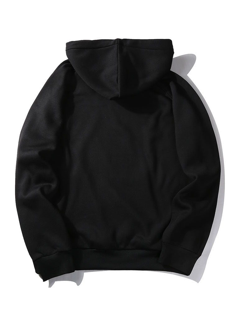 Sudadera con capucha y estampado de fútbol