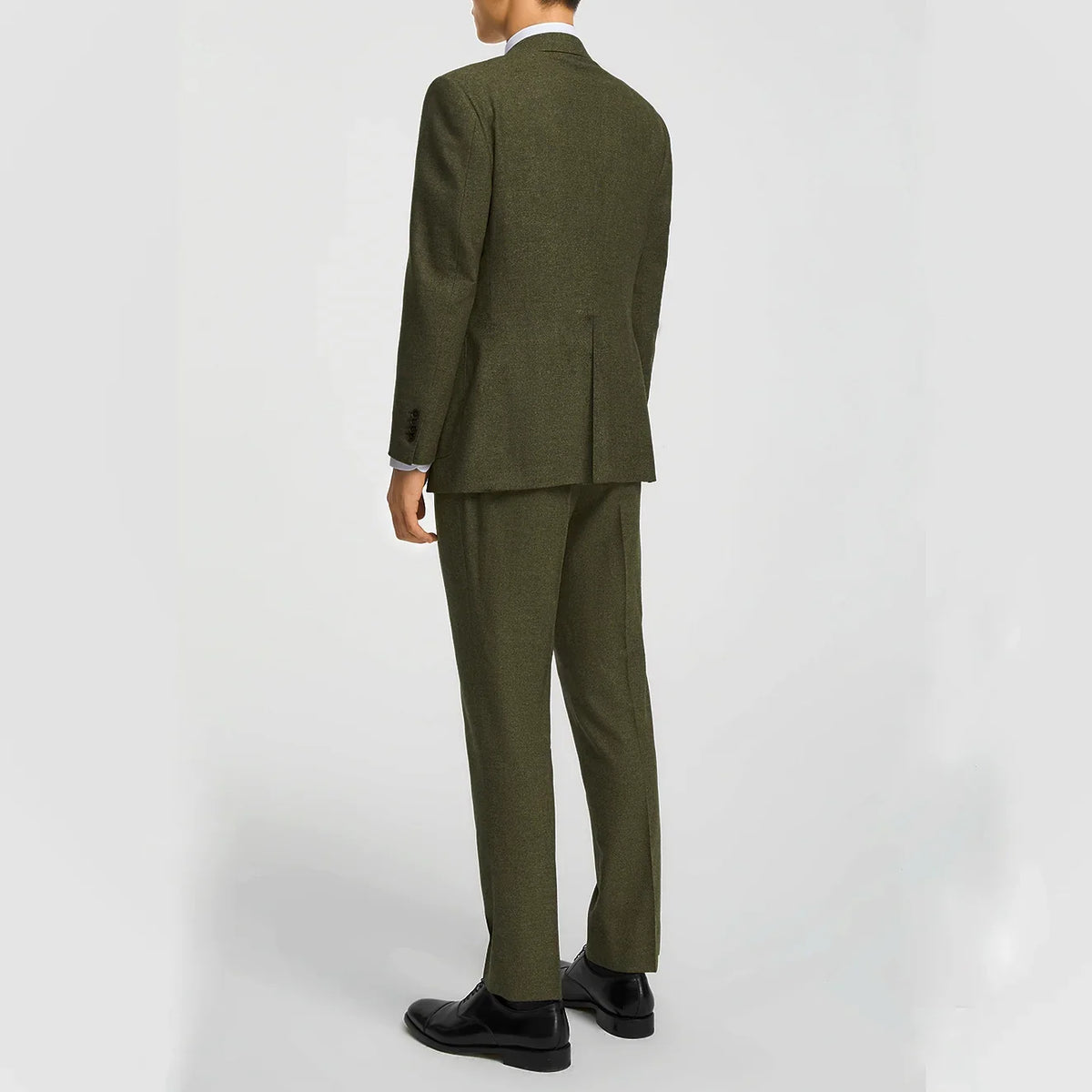 Sweetearing Men's Tweed Suit Wedding Suit Prom Tuxedo