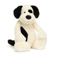Cachorro Bashful Black & Cream de Jellycat, tamaño Really Big, 90 cm
