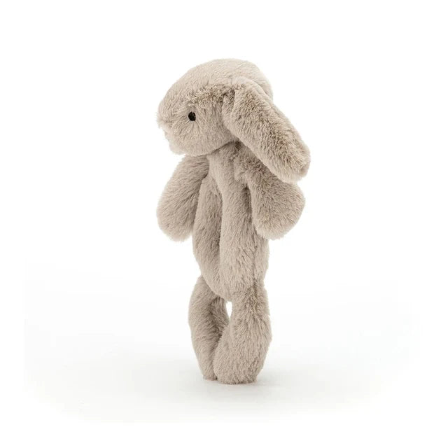 Hochet anneau Jellycat Lapin Bashful Beige 18 cm
