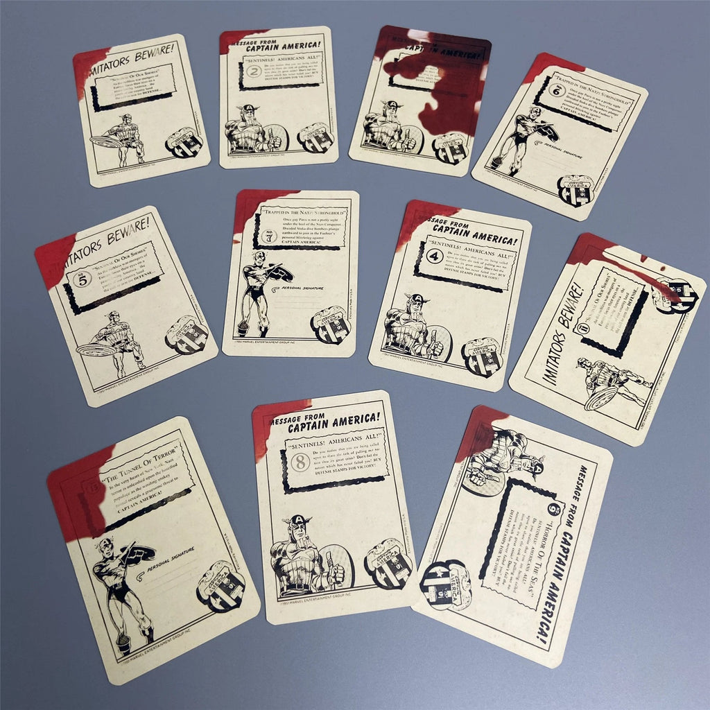 Captain America Trading Cards