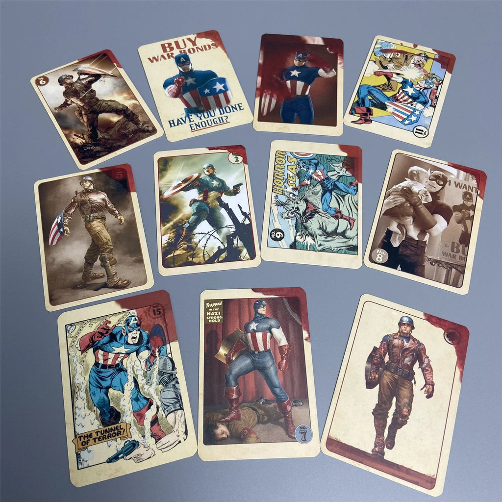 Captain America Trading Cards