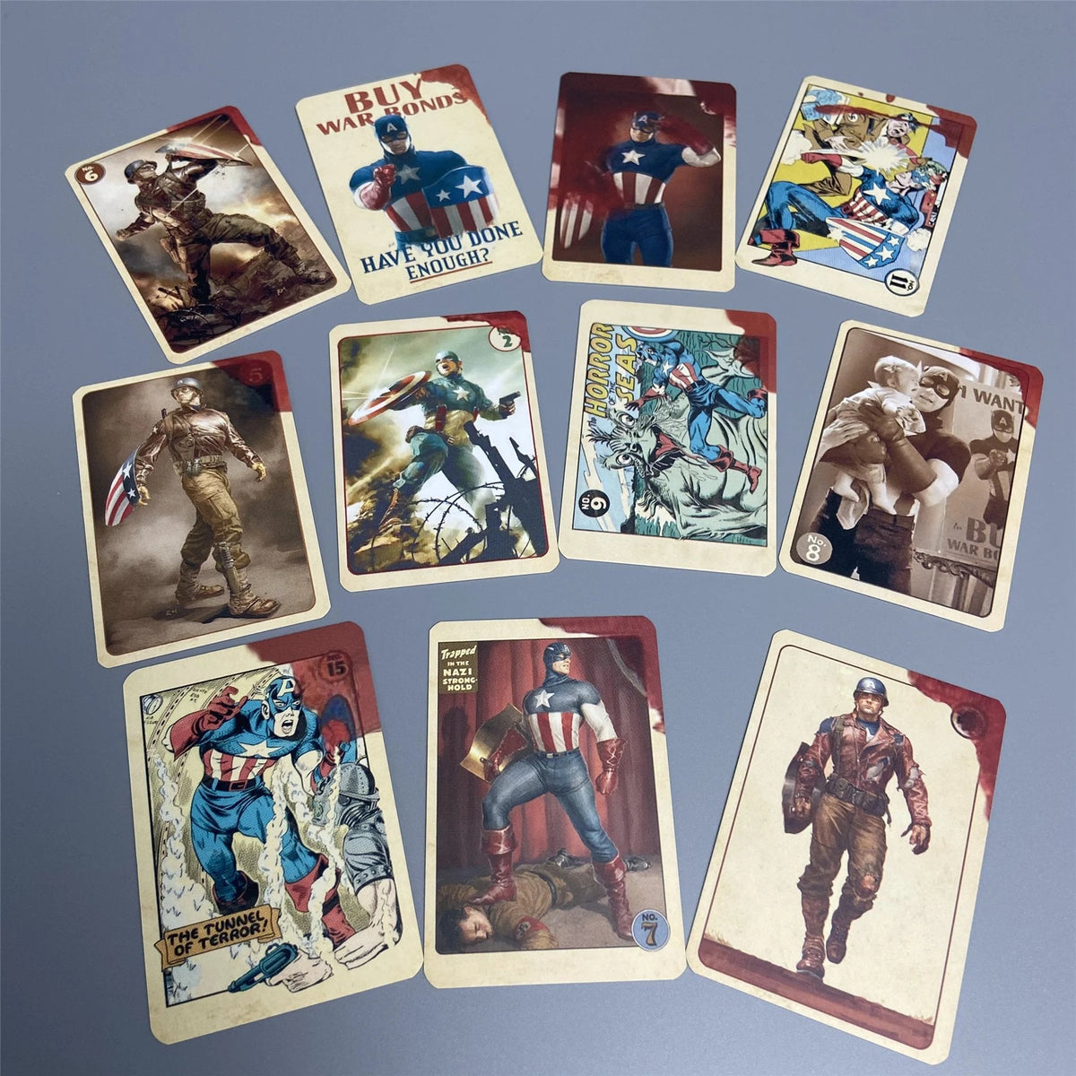 Captain America Trading Cards
