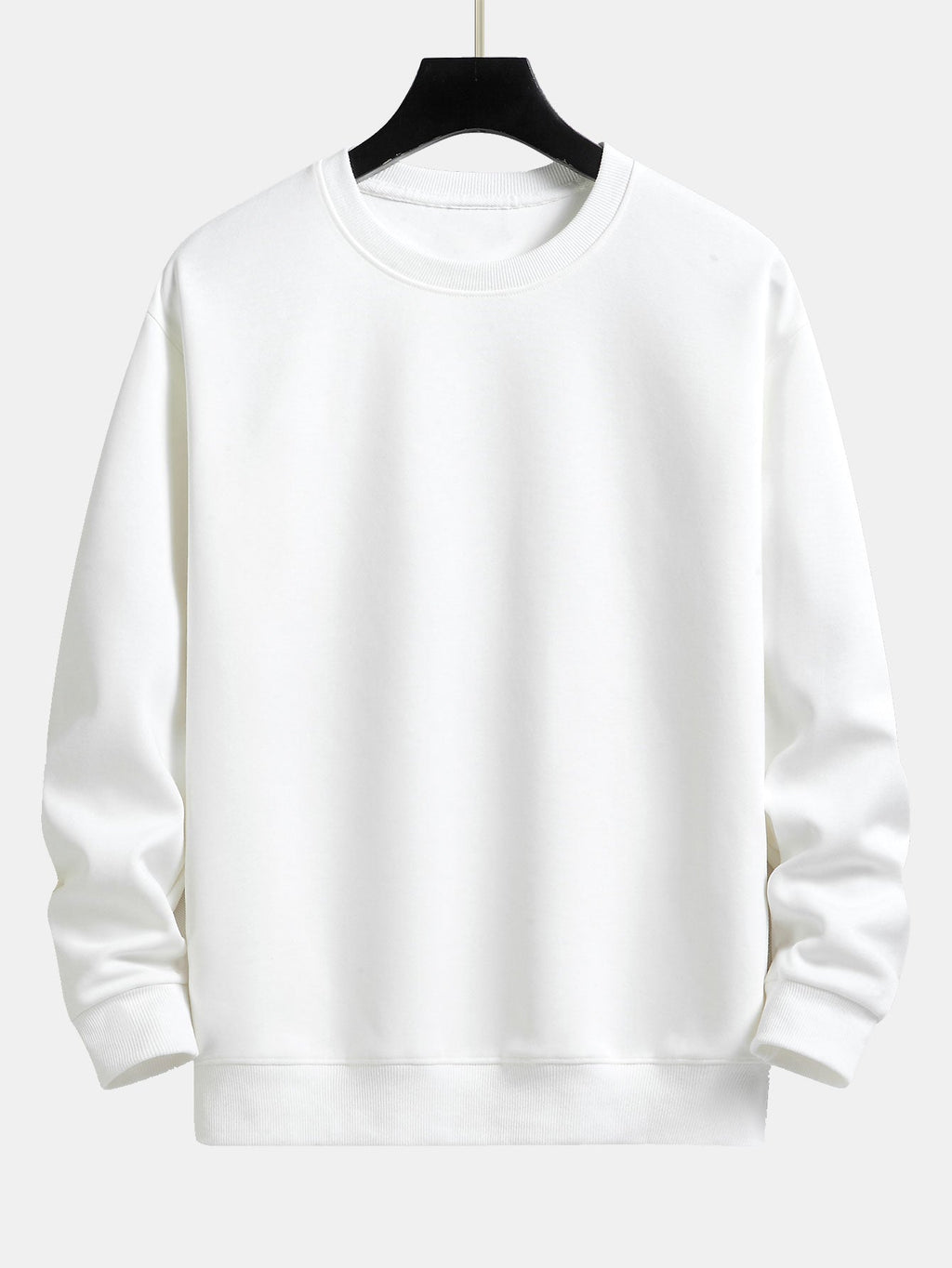 Jesus Loves You Back Print Relax Fit Sweatshirt