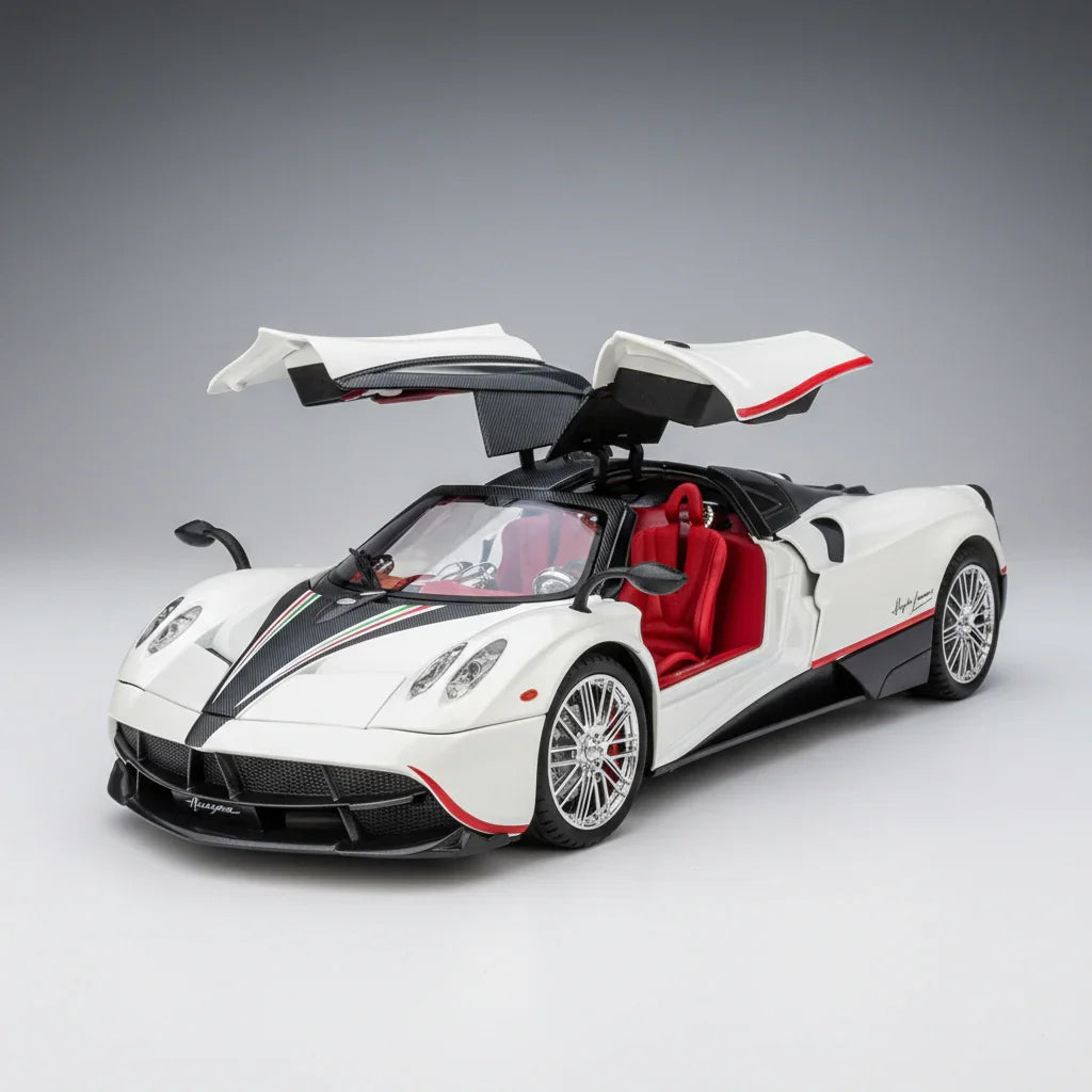 1:18 Pagani Huayra Diecast Model Car with Lights