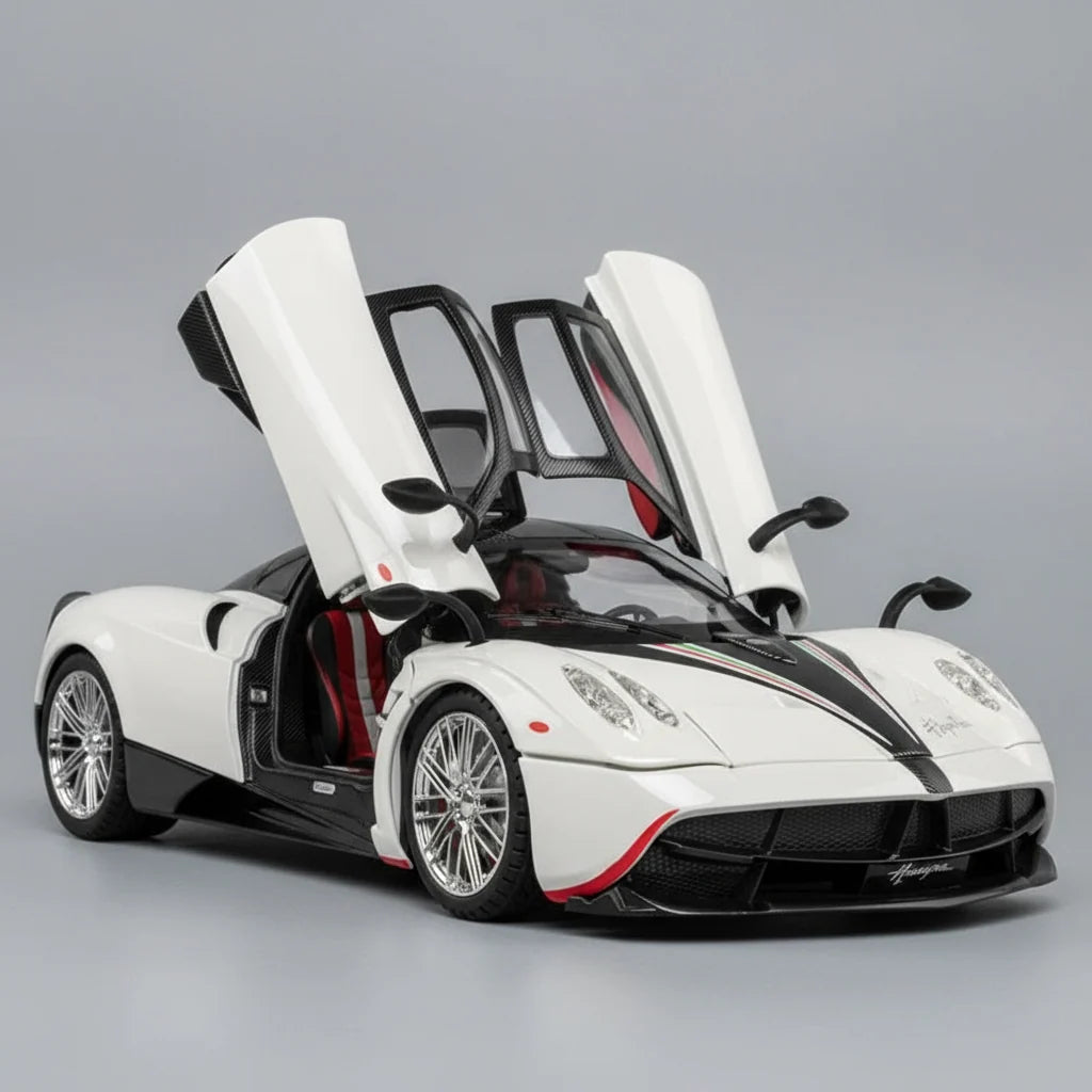 1:18 Pagani Huayra Diecast Model Car with Lights