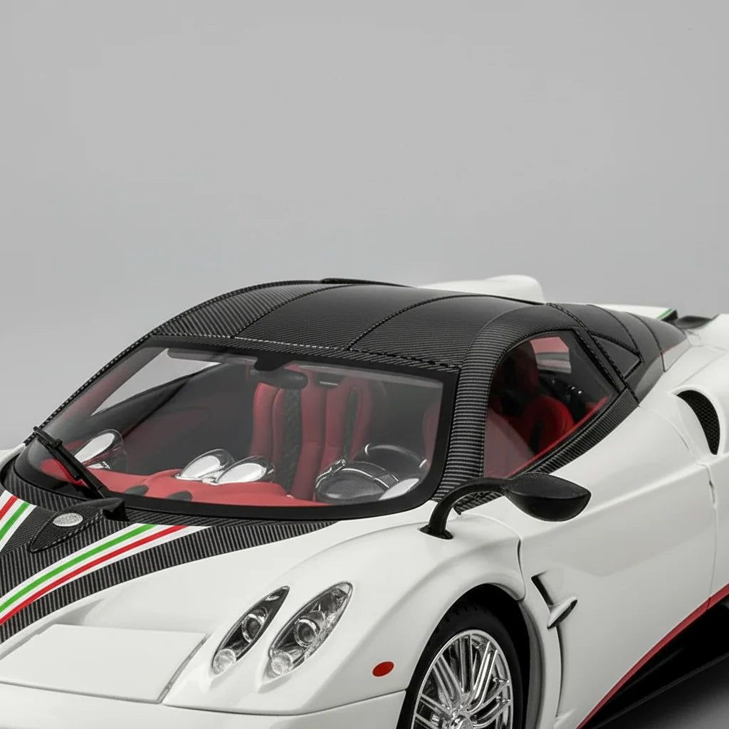 1:18 Pagani Huayra Diecast Model Car with Lights
