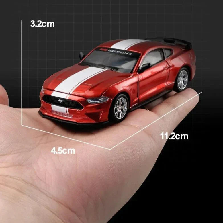 1:42 Ford Mustang GT Diecast Model Car
