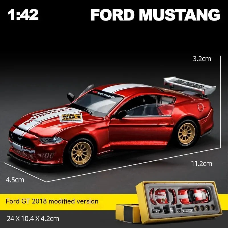 1:42 Ford Mustang GT Diecast Model Car