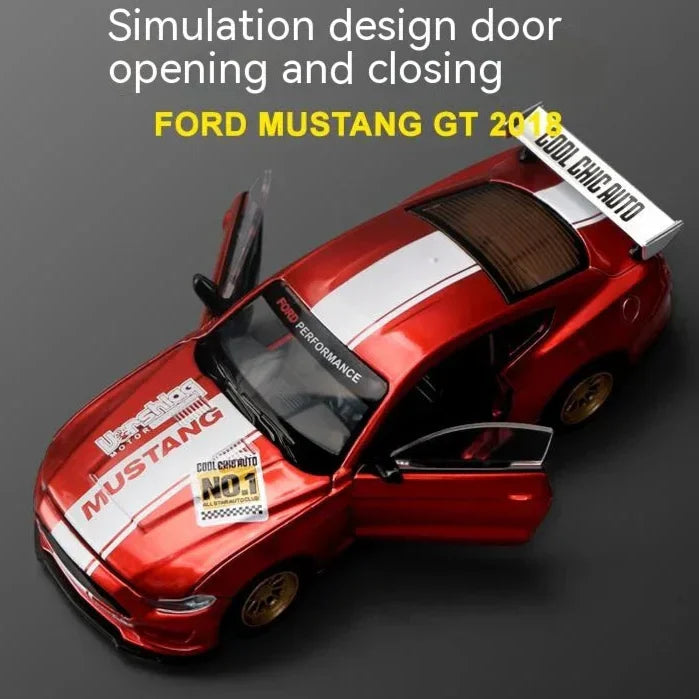 1:42 Ford Mustang GT Diecast Model Car