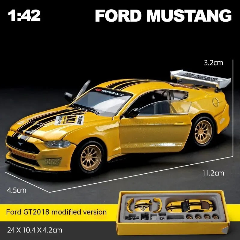 1:42 Ford Mustang GT Diecast Model Car