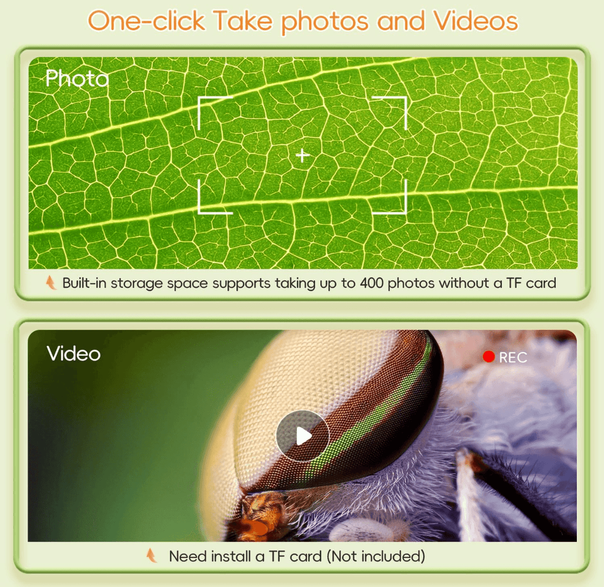 1000X Digital Microscope for Kids with Screen