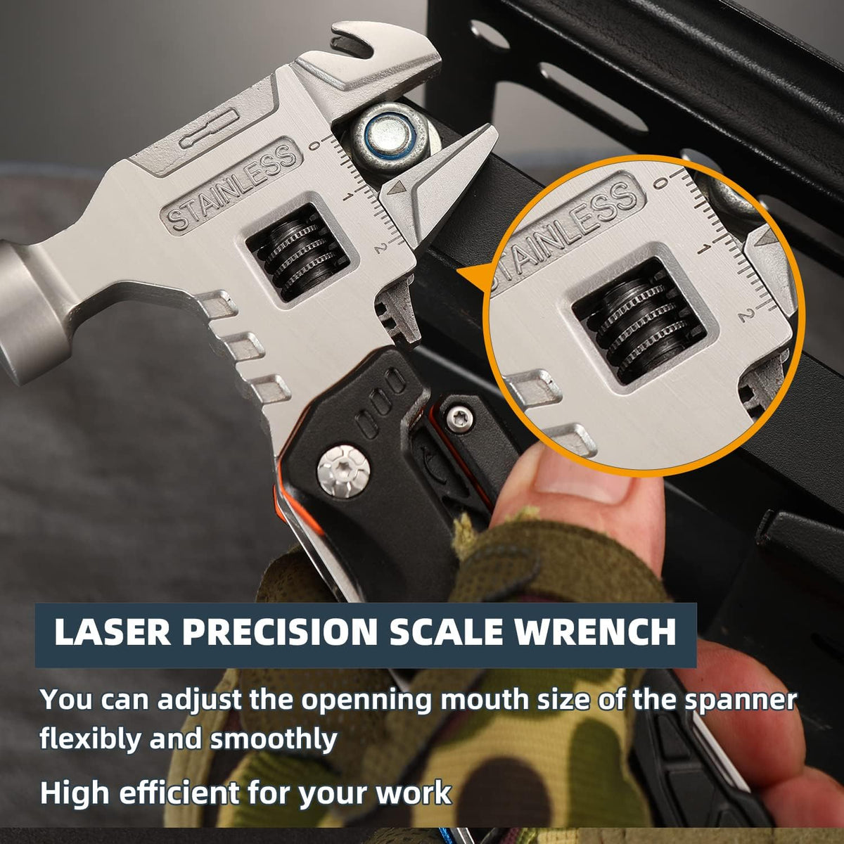 18-in-1 Multifunctional Wrench Hammer
