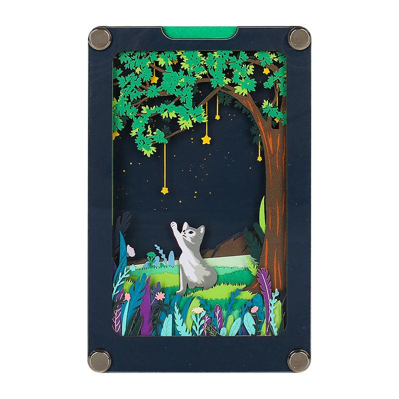 3D Art Memo Pad & LED Desk Calendar