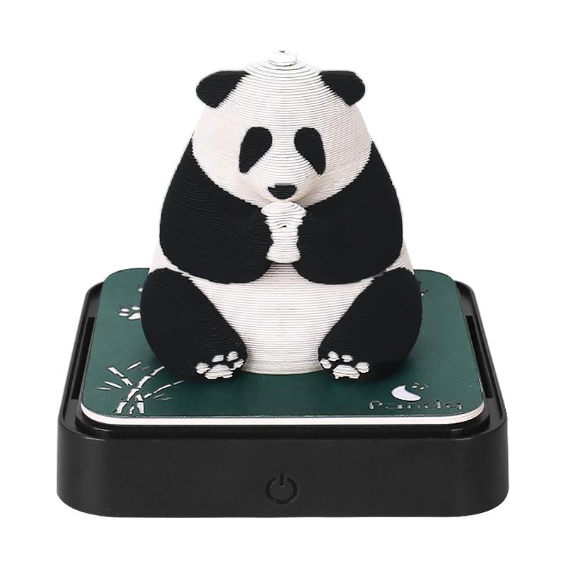 3D Art Memo Pad & LED Desk Calendar
