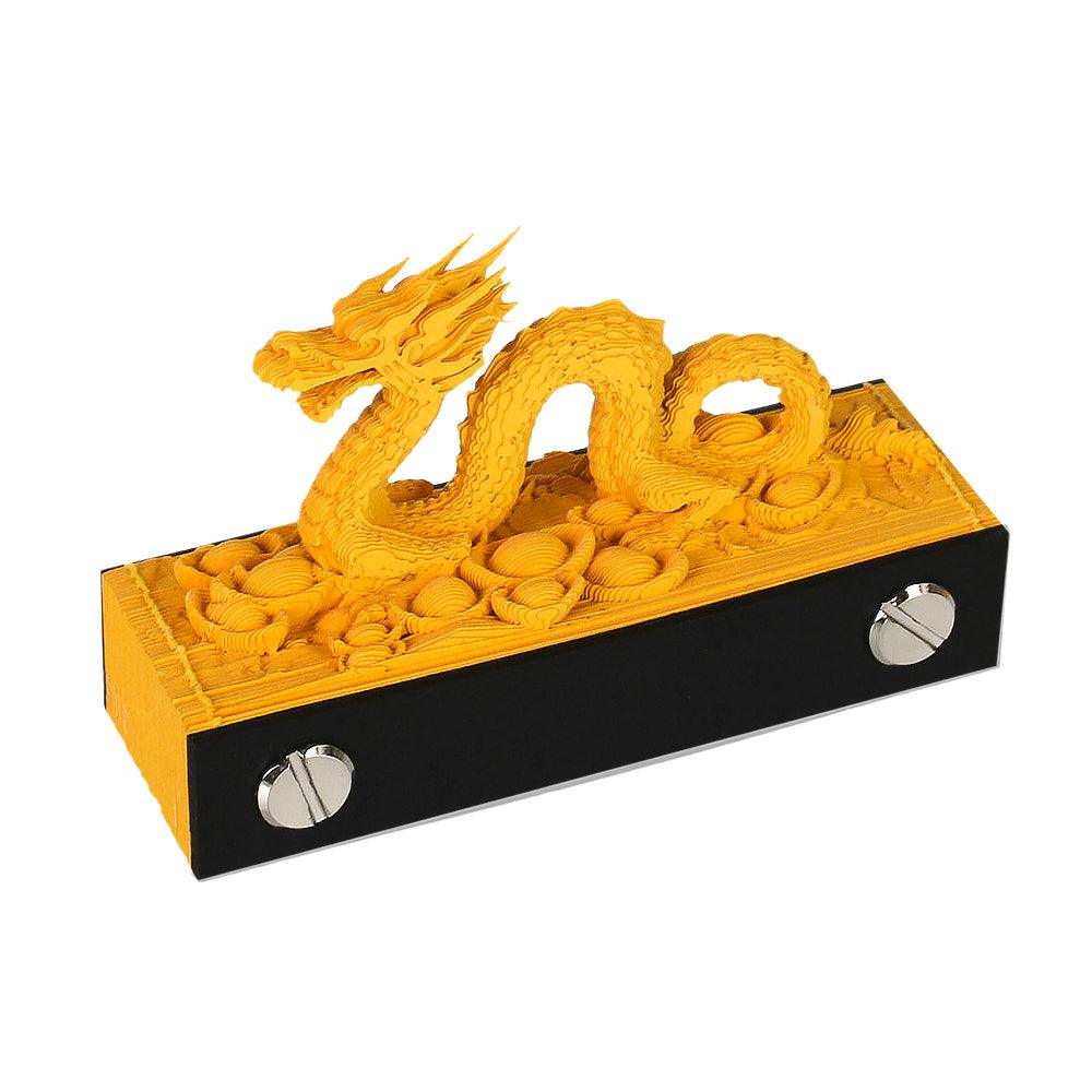 3D Art Memo Pad & LED Desk Calendar