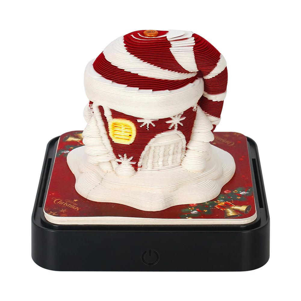 3D Art Memo Pad & LED Desk Calendar