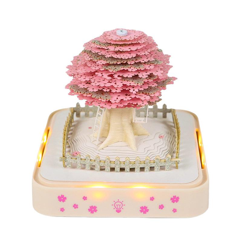 3D Art Memo Pad & LED Desk Calendar