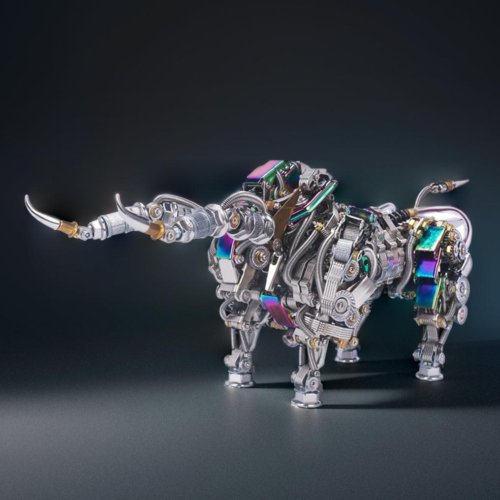 3D Metal Mechanical Bull Kit 1087 Pieces