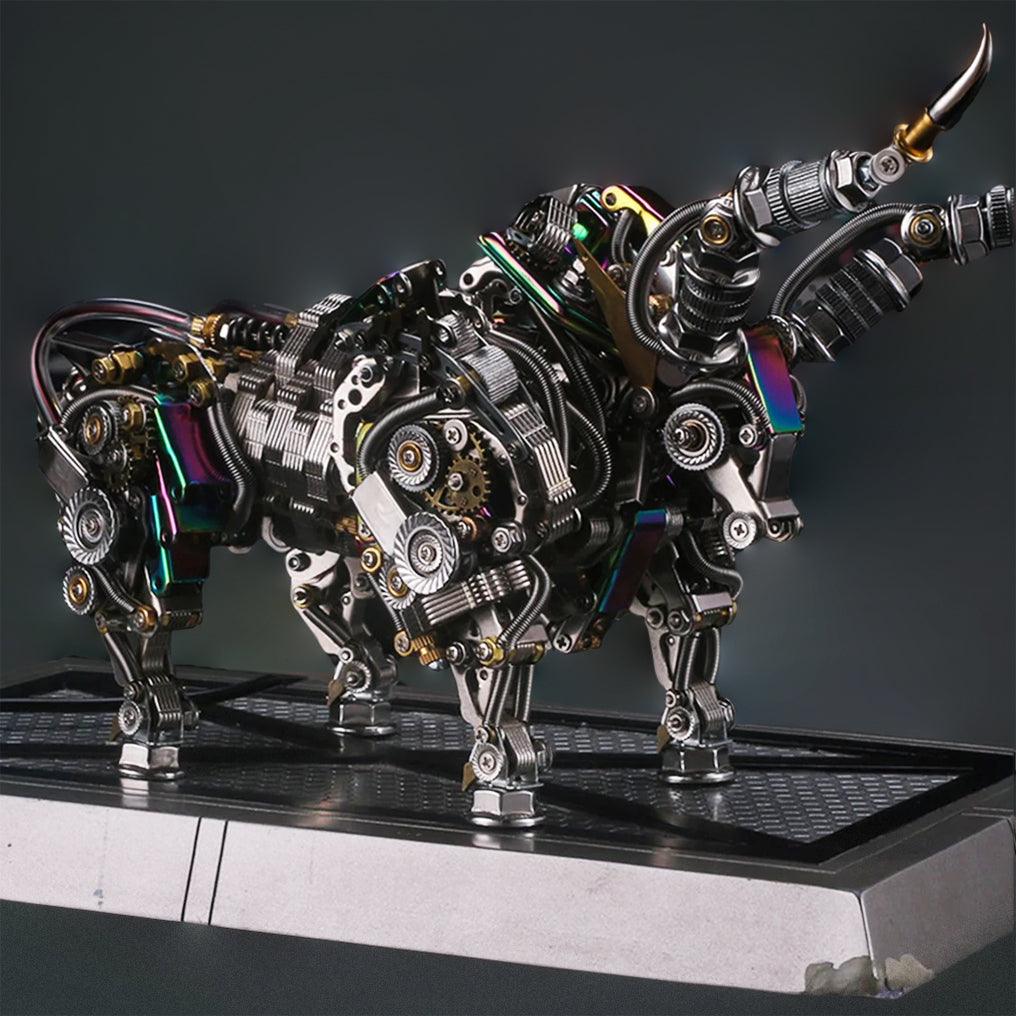 3D Metal Mechanical Bull Kit 1087 Pieces