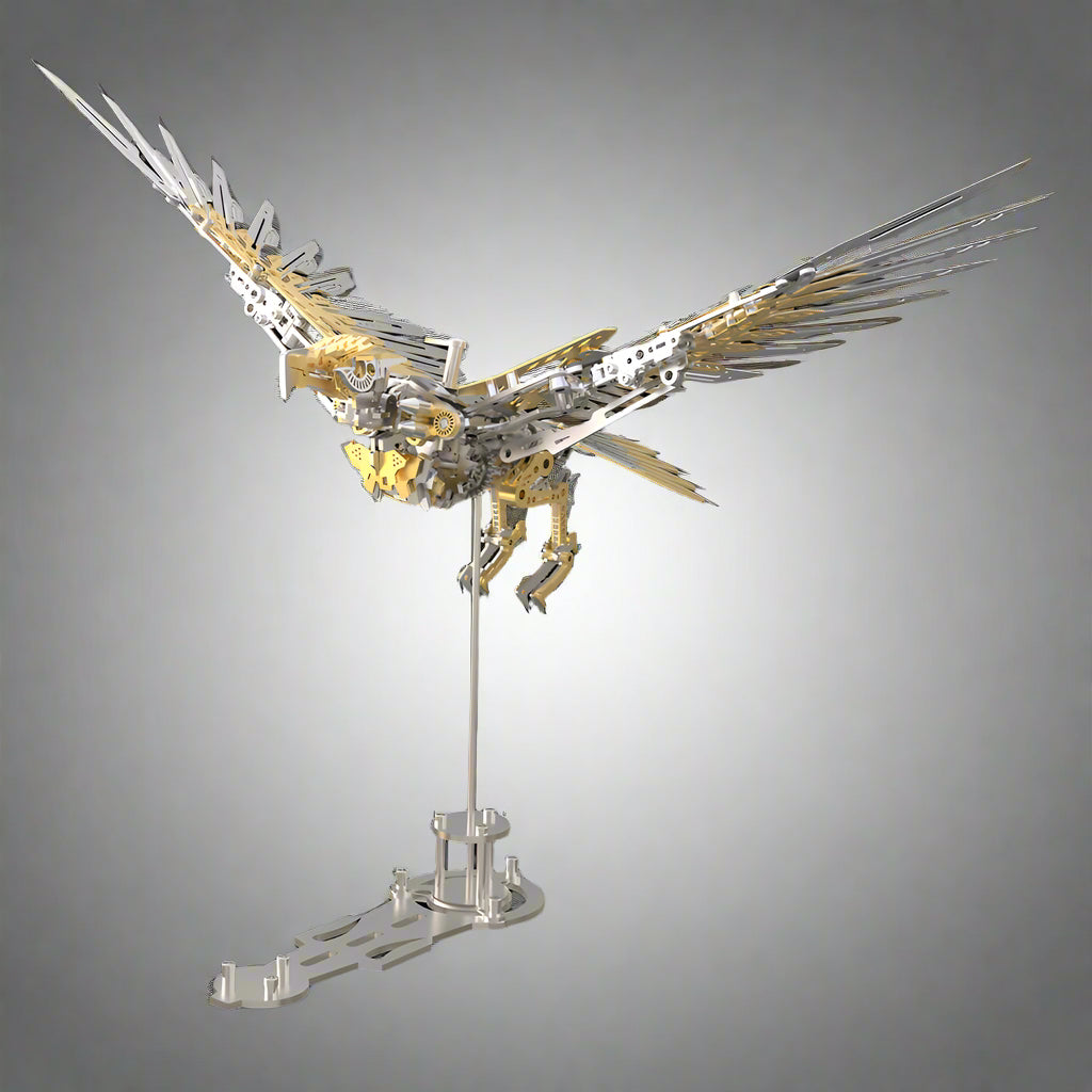 3D Metal Mechanical Eagle Model Kit