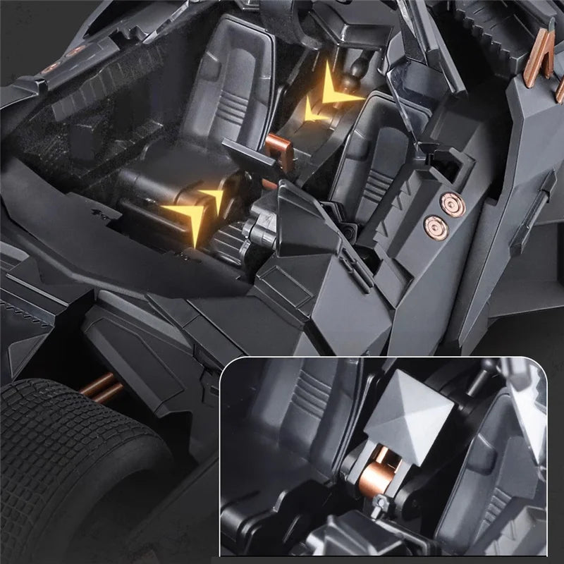 1:18 Batman Batmobile Diecast Model with Lights