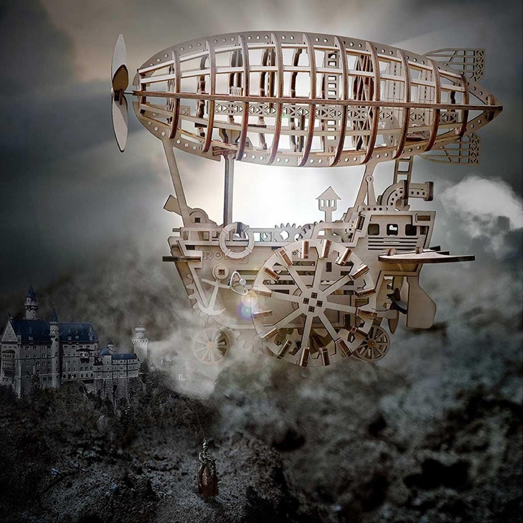 Celestial Navigator Steampunk Airship Model