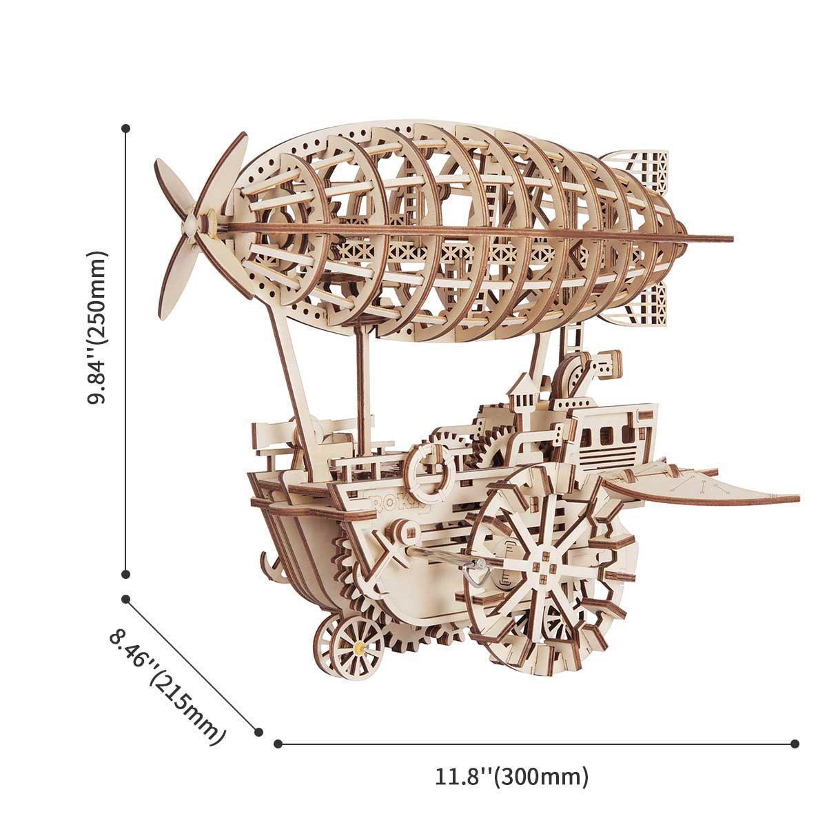 Celestial Navigator Steampunk Airship Model