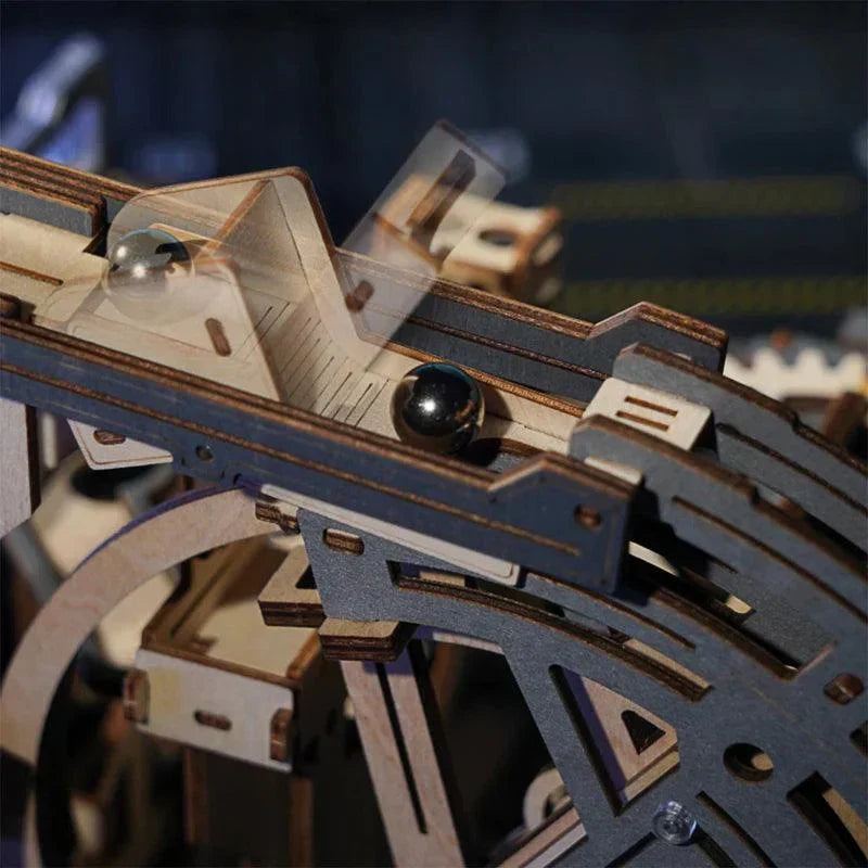 Cosmic Marble Run 3D Wooden Mechanical Kit