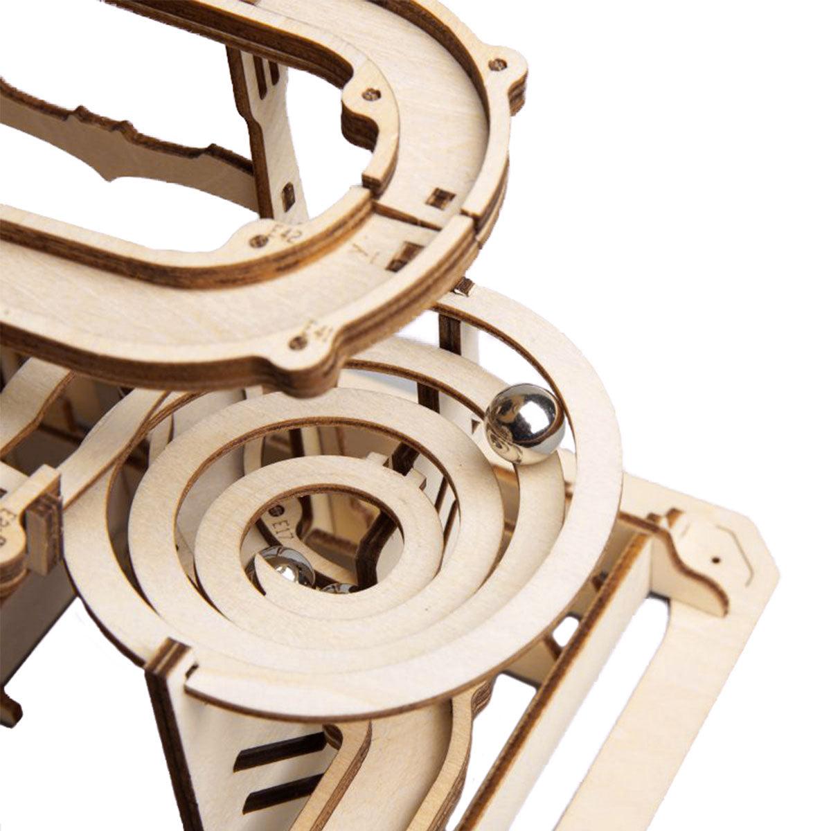 Funnel Parkour Wooden Marble Run