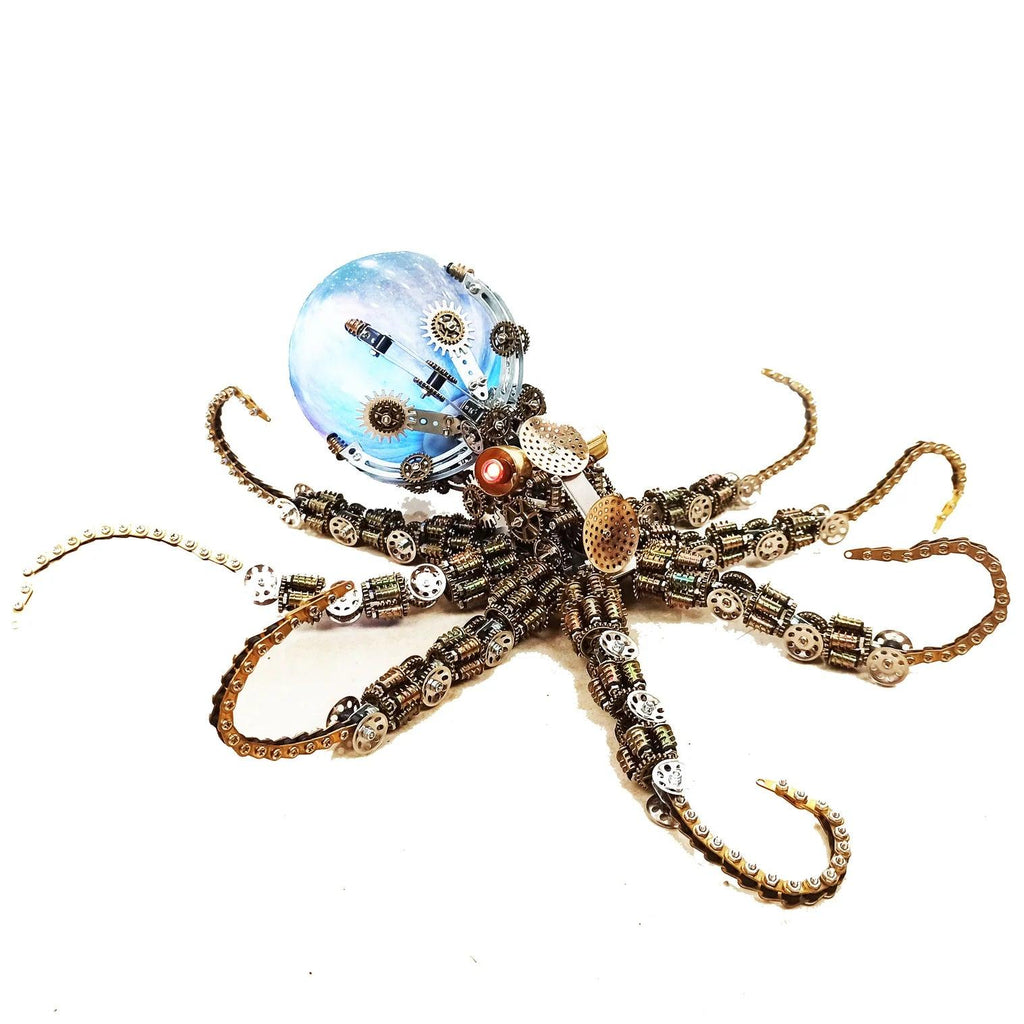 Galactic Kraken 3D Metal Steampunk Puzzle