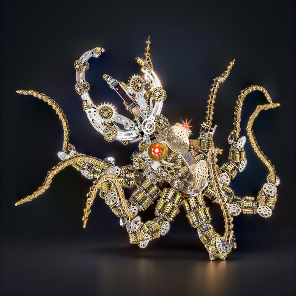 Galactic Kraken 3D Metal Steampunk Puzzle