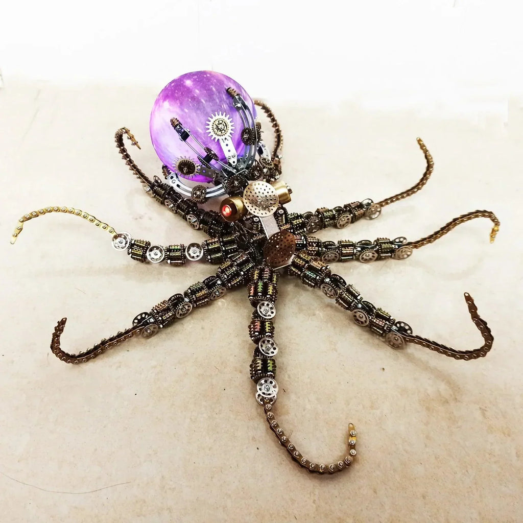 Galactic Kraken 3D Metal Steampunk Puzzle