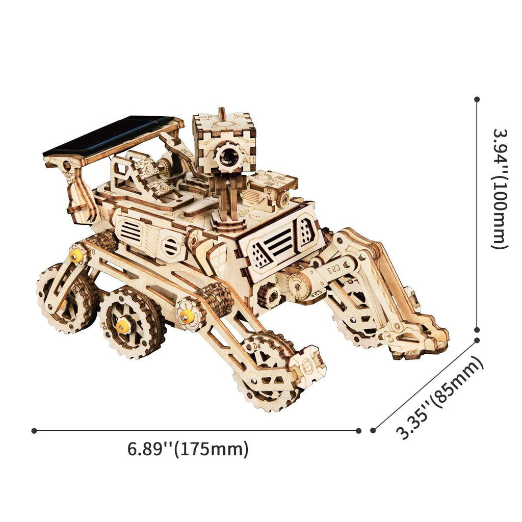 Harbinger Rover Solar-Powered Mars Model Kit