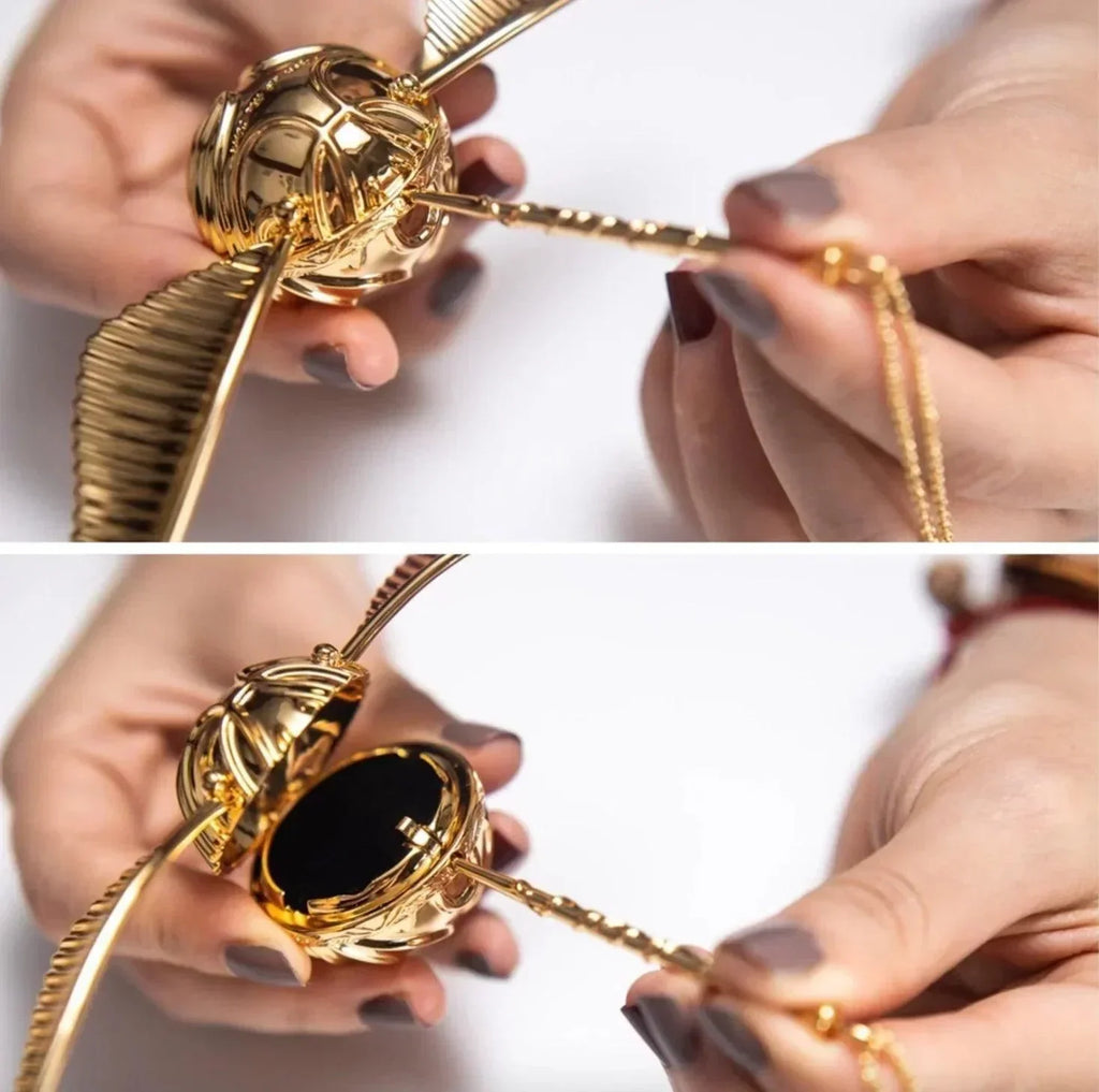 Harry Potter Golden Snitch Ring Box