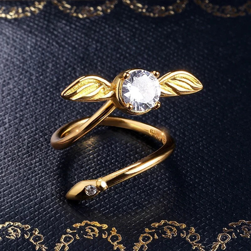 Harry Potter Golden Snitch Ring Box