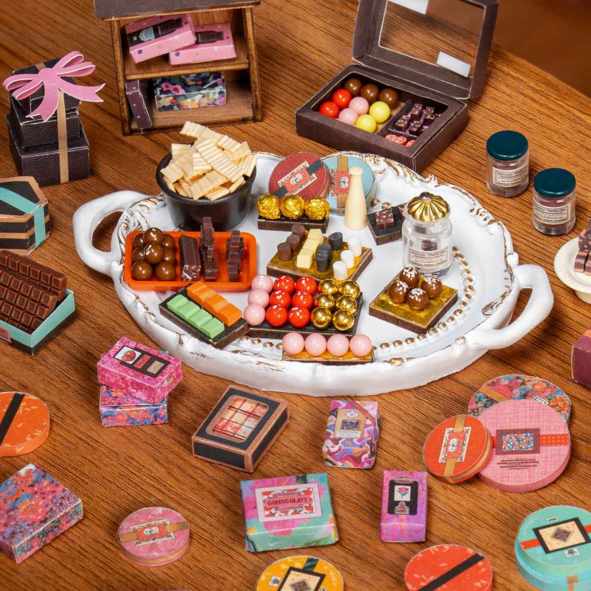 Henry's Chocolate Shop DIY Miniature House