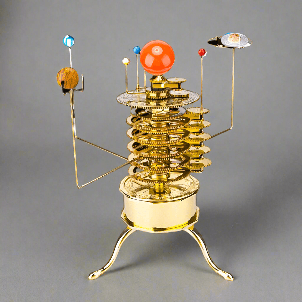 3D Metal Orrery Solar System Model Kit