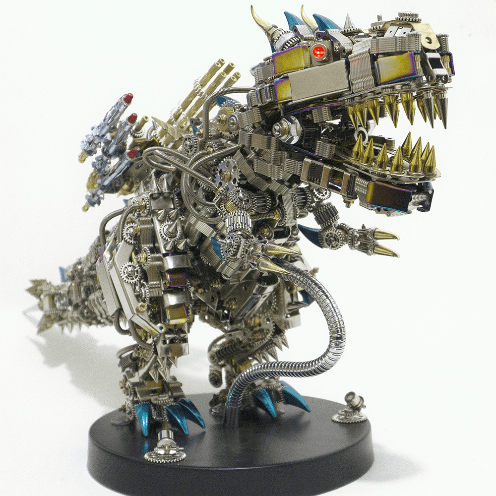 3D Metal Mechanical T-Rex Model Kit 3120 Pcs