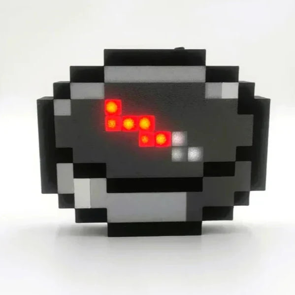 Minecraft Working Magnetic Pixel Compass
