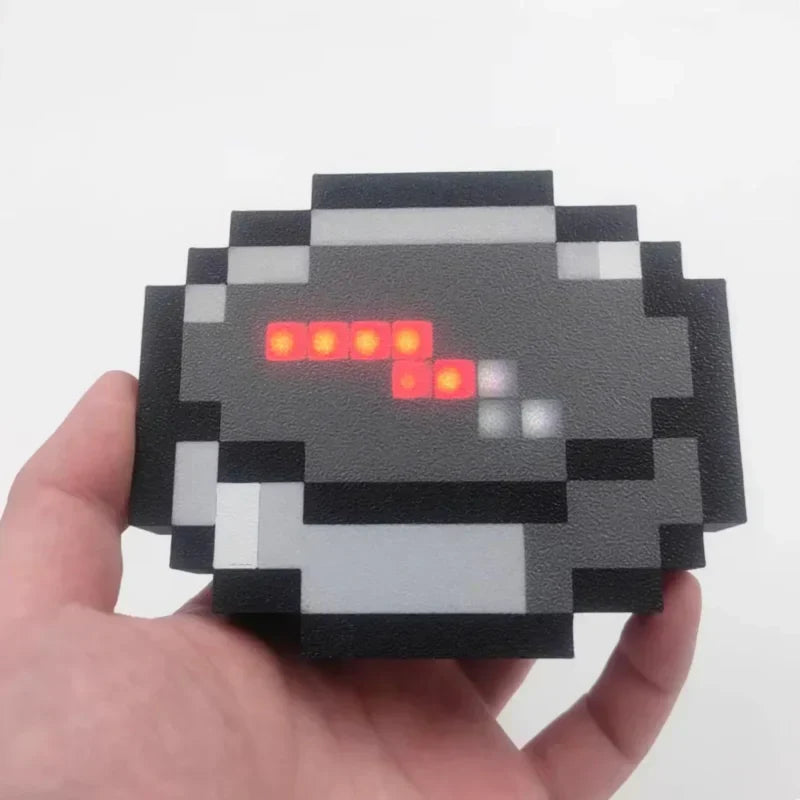 Minecraft Working Magnetic Pixel Compass