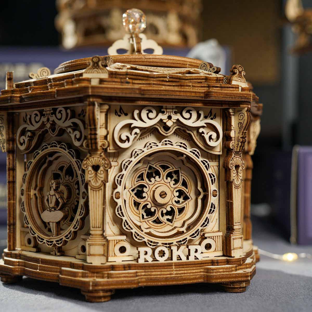 Mystical Clockwork Garden 3D Wooden Puzzle
