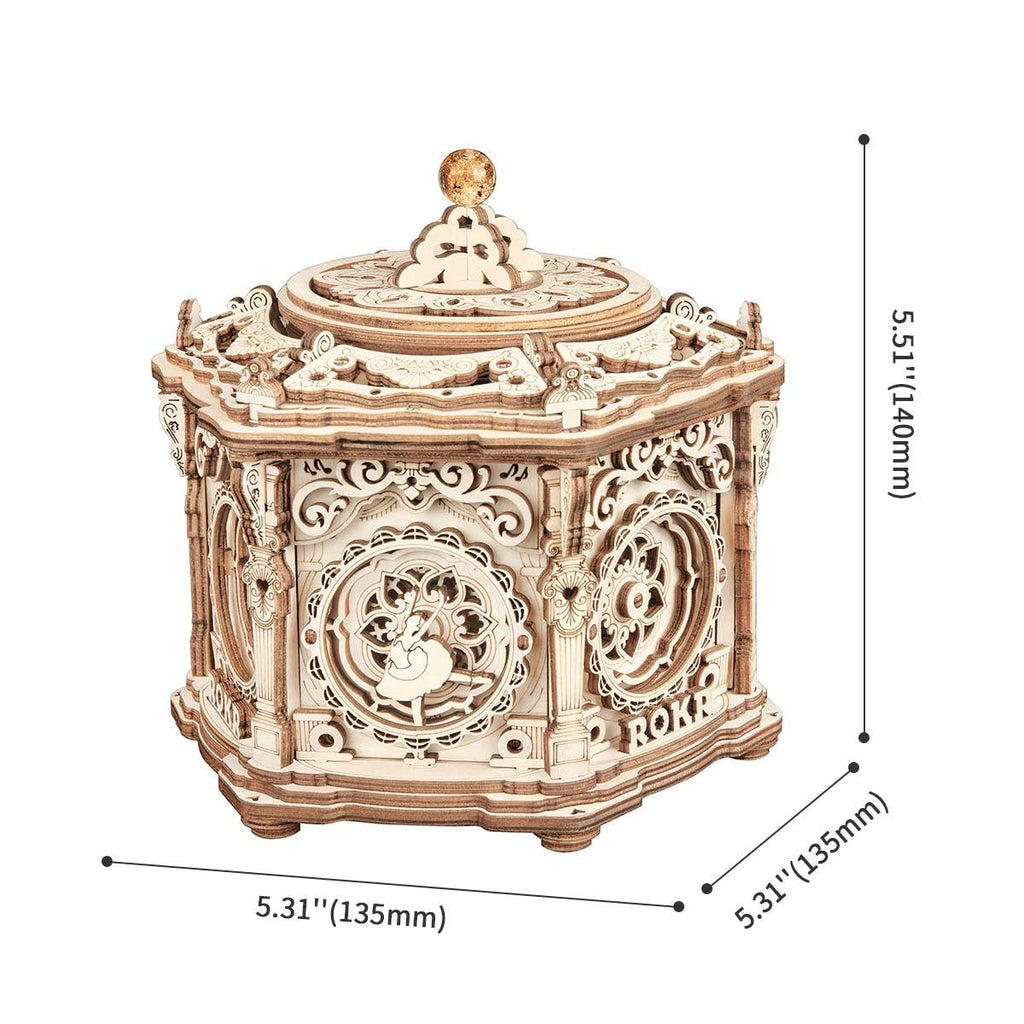 Mystical Clockwork Garden 3D Wooden Puzzle