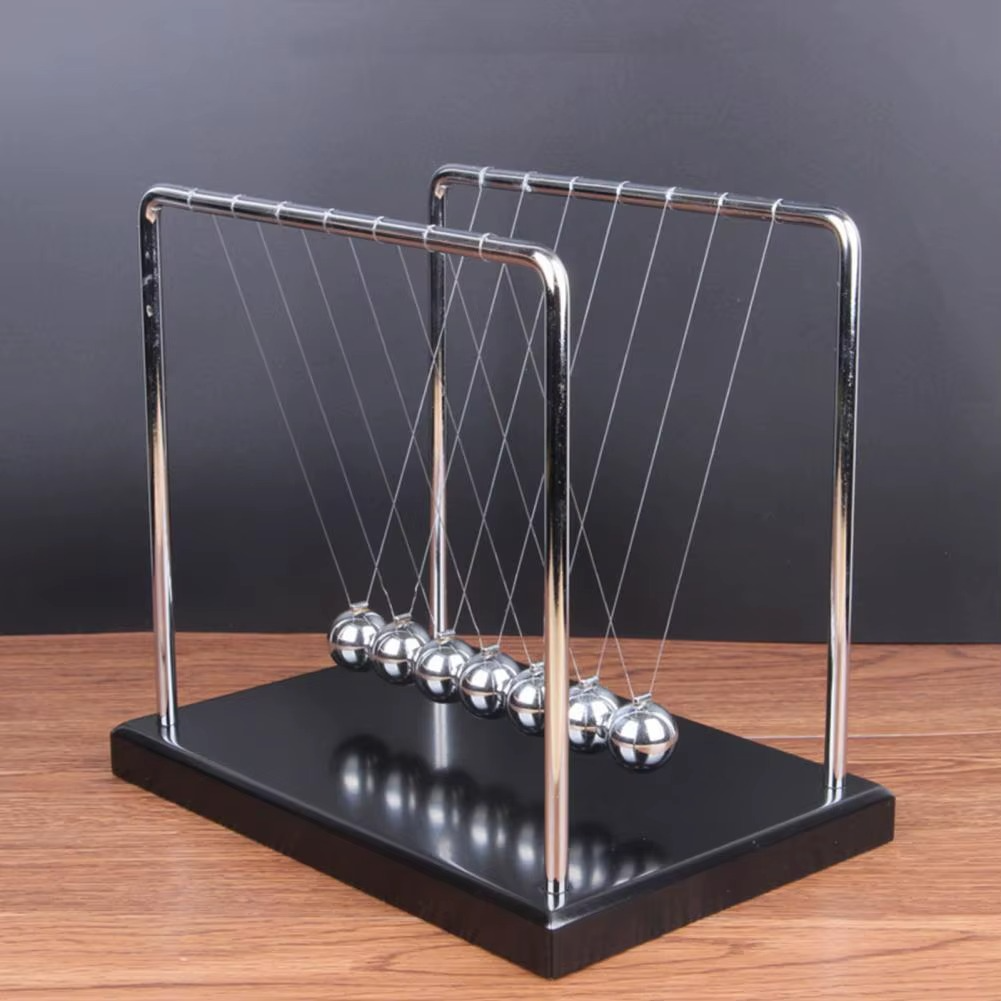 Newton's Cradle Desk Physics Demonstrator
