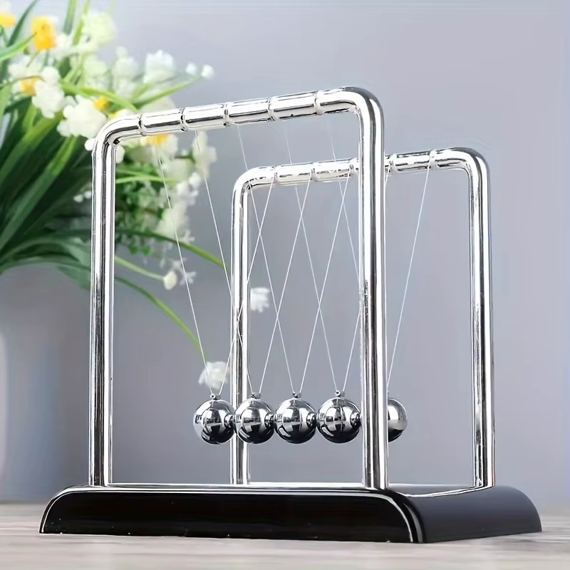 Newton's Cradle Desk Physics Demonstrator